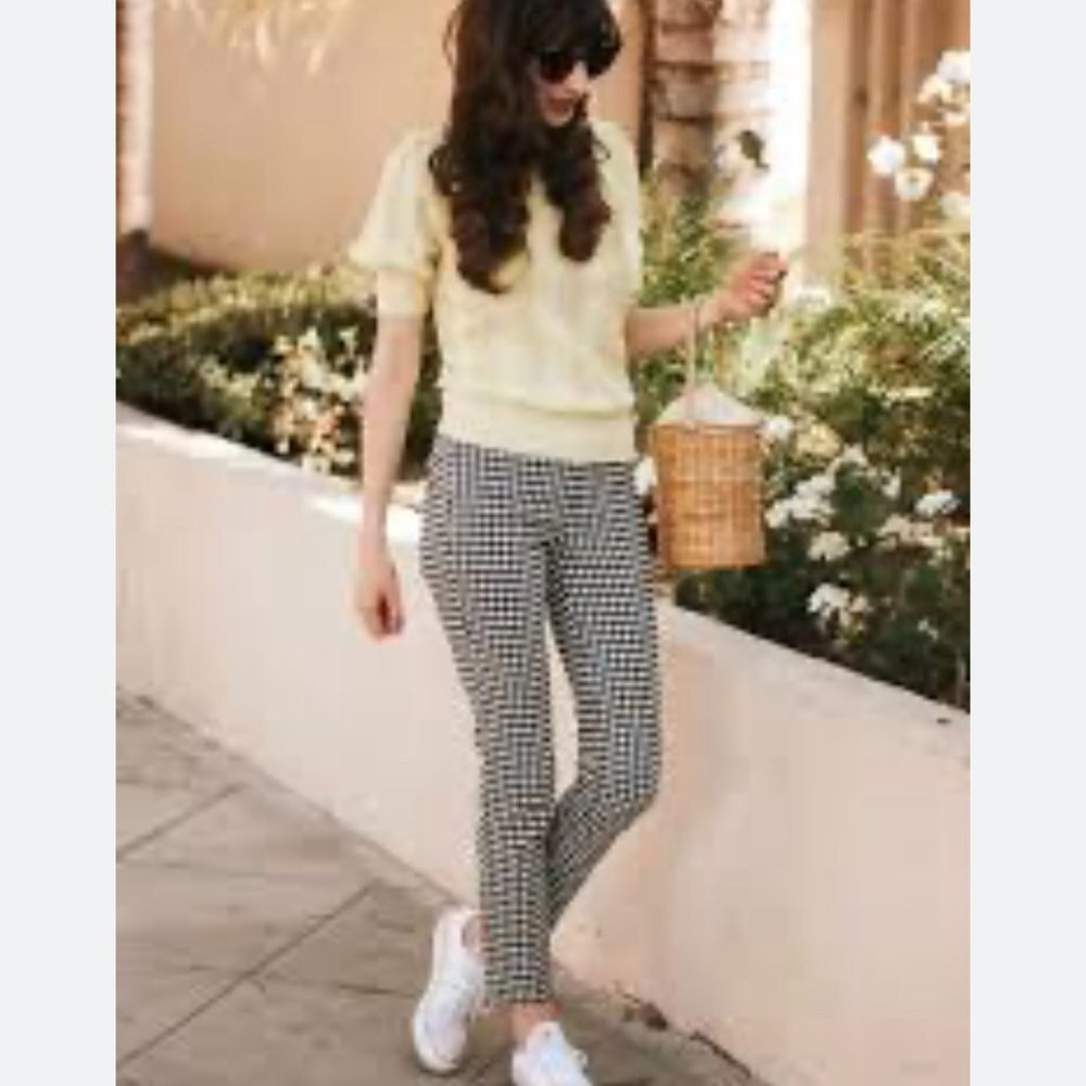 2/$30 Zara Gingham Pants M